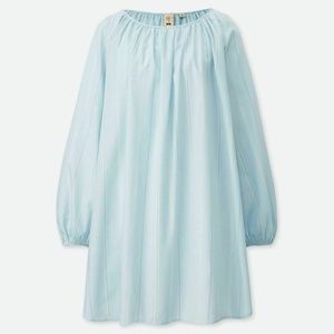 UNIQLO HANA TAJIMA HPJ Gathered Striped Tunic Top